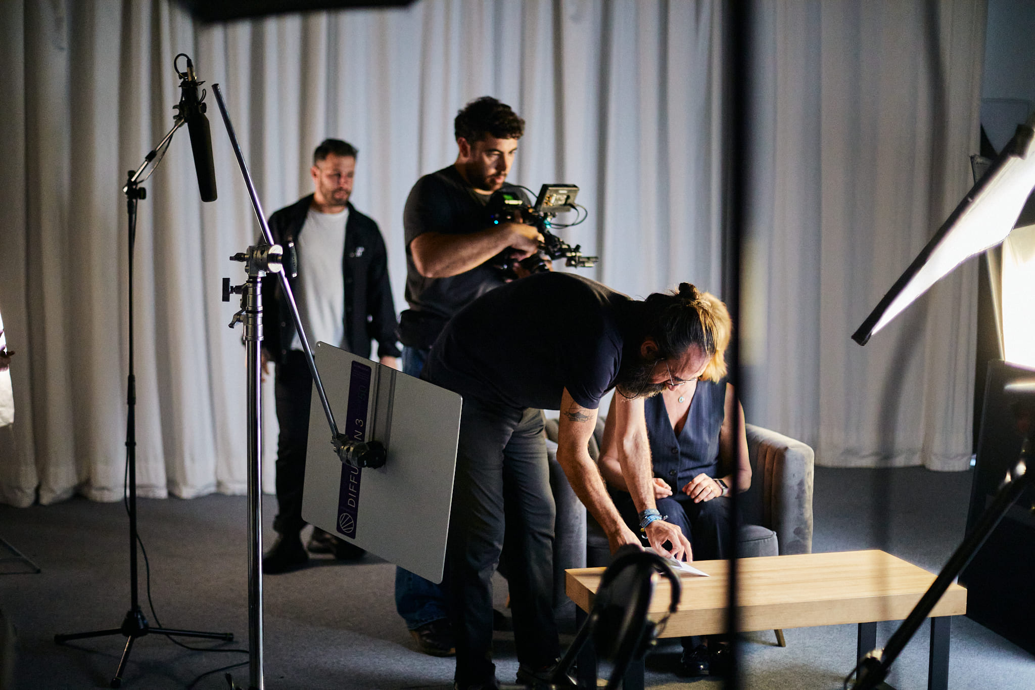 Imagen del making off 22